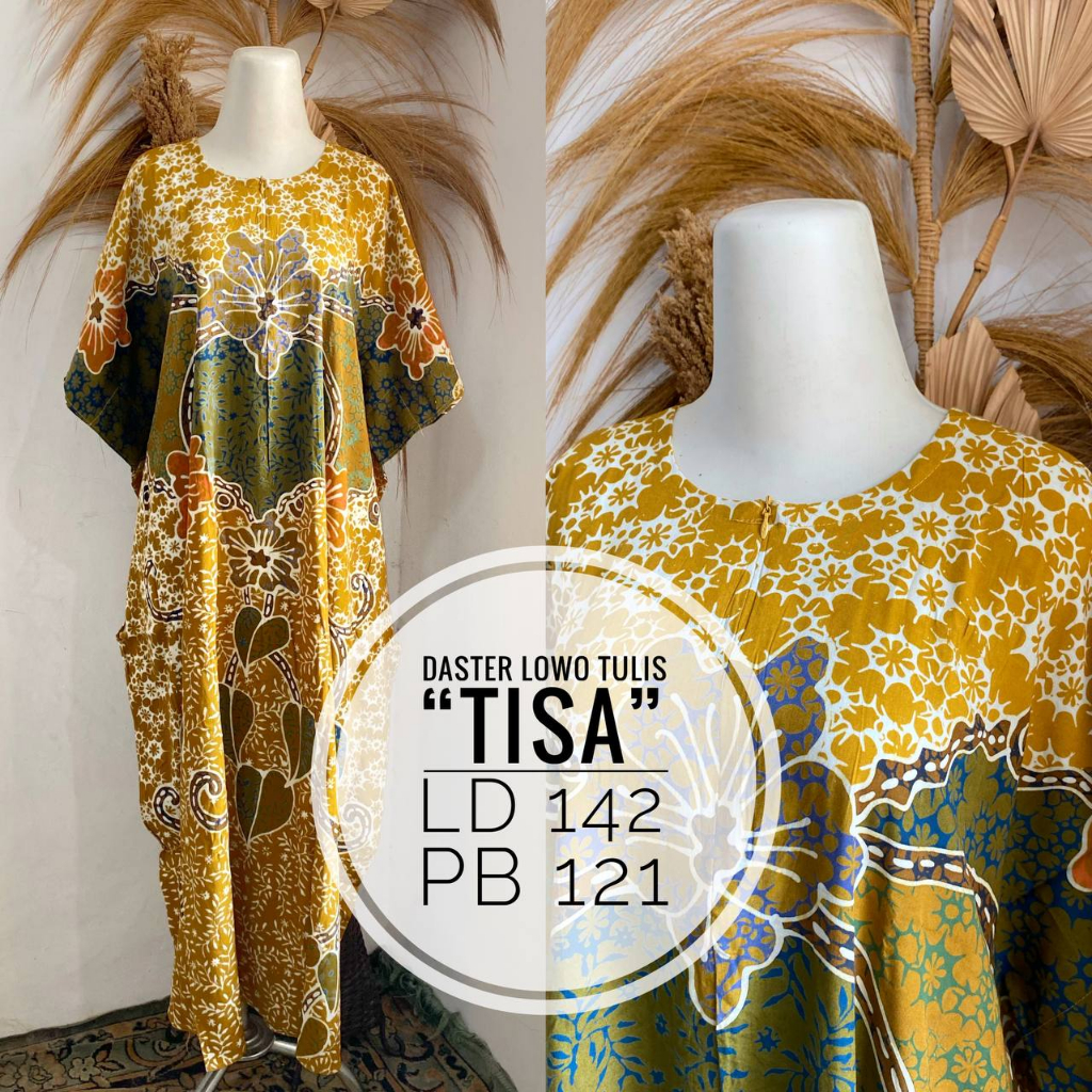 Jual Daster Batik Tulis Lowo Kalong Jumbo Busui Lamoza Batik Pekalongan Daster Rayon Batik 7404