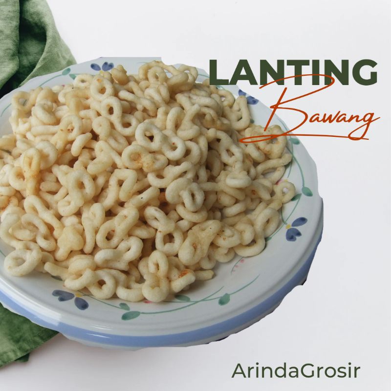 Jual Lanting Klanting Singkong Khas Kebumen Enak Renyah Kiloan 500g (1 ...