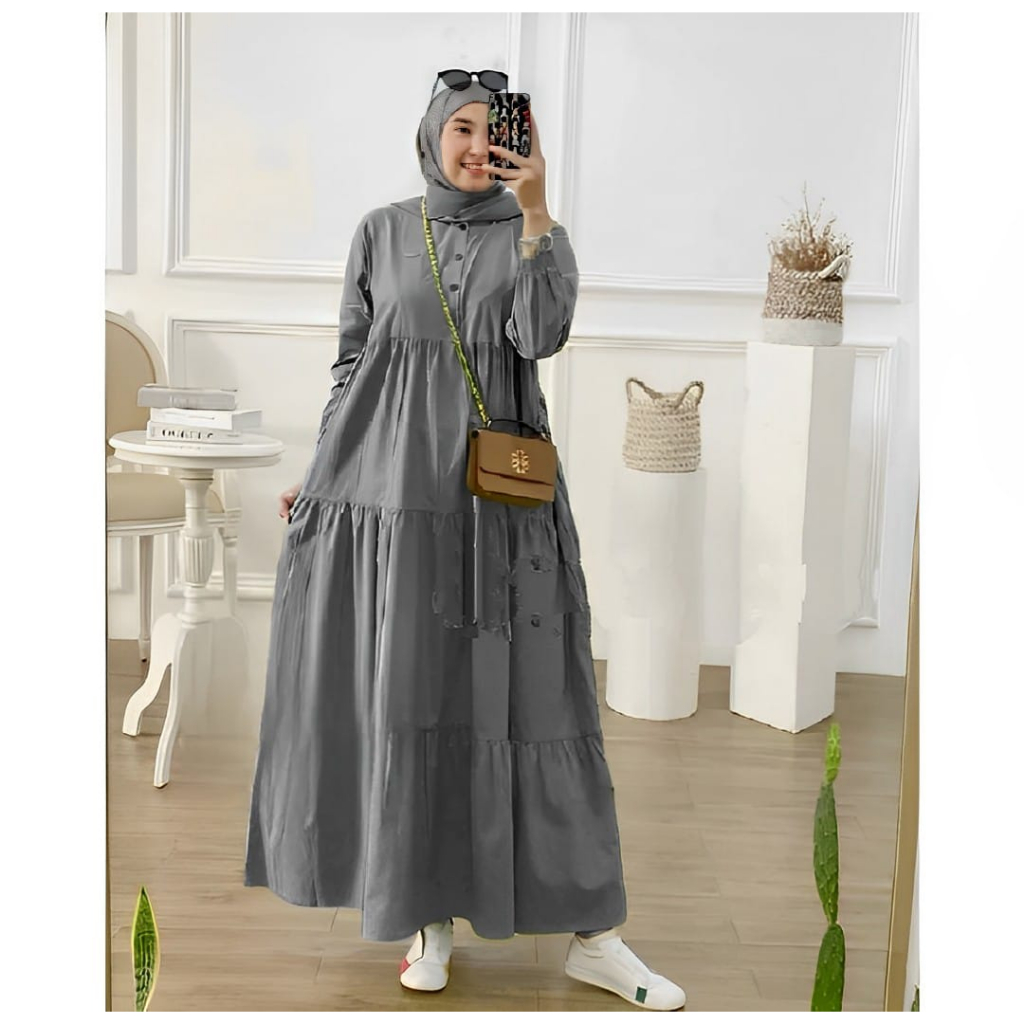 midi dress with wedges Blue Cotton Cheesecloth Midi Dress Women | All-Occasion