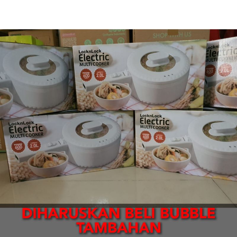 Jual LOCKNLOCK ELECTRIC MULTI COOKER / LOCKNLOCK INDUCTION COOKER