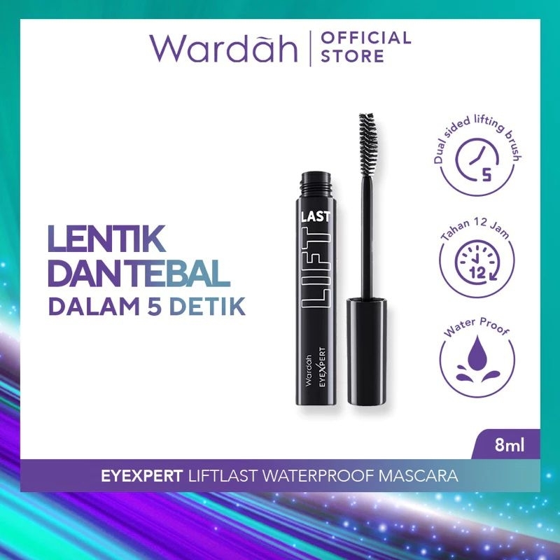 Jual WARDAH Eye Xpert Liftlast Waterproof Mascara Shopee Indonesia