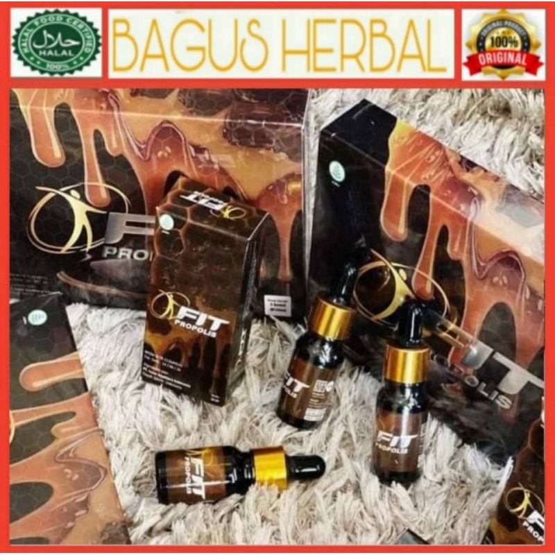Jual FIT PROPOLIS 1 BOX BESAR ISI 3 BOTOL | Shopee Indonesia