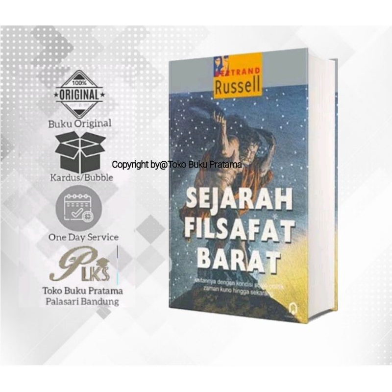 Jual Buku Sejarah Filsafat Barat Bertand Russel Ori Shopee Indonesia