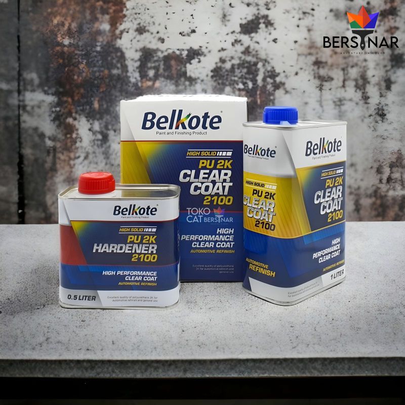 Jual Belkote PU 2K CLEAR COAT 2100 HS Shopee Indonesia