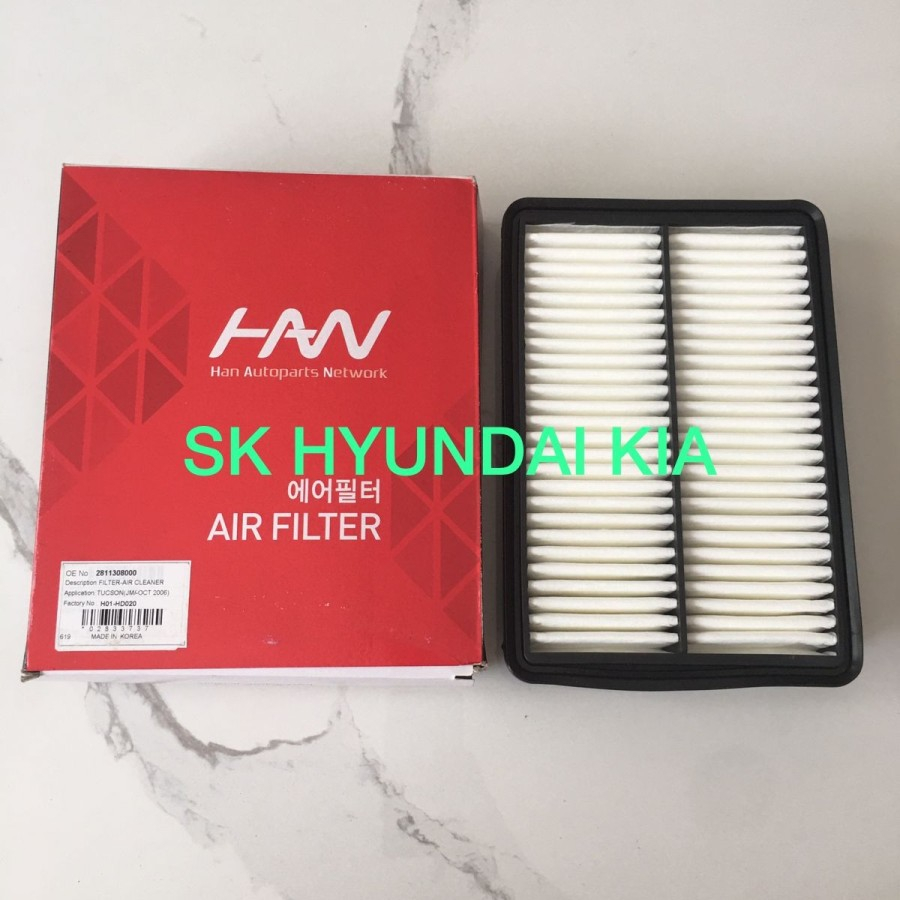 Jual FILTER UDARA FILTER AIR CLEANER HYUNDAI TUCSON 2002 SD 2009 ...