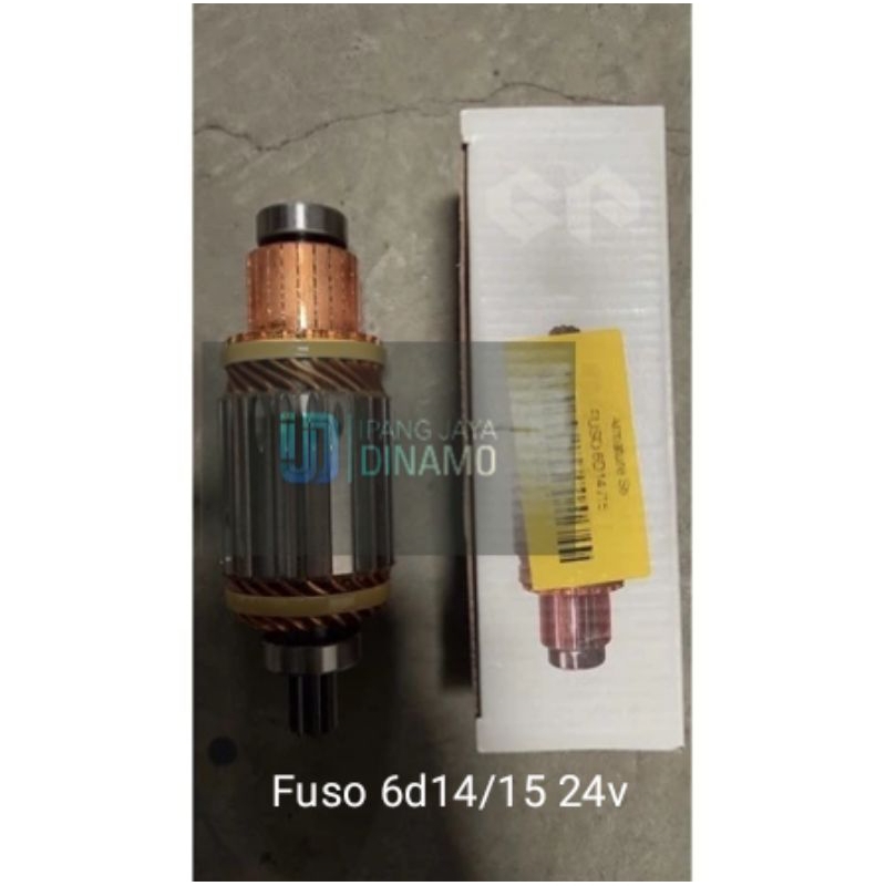 Jual ANGKER / ARMATURE STARTER MITSUBISHI FUSO 6D14/6D15 Shopee Indonesia