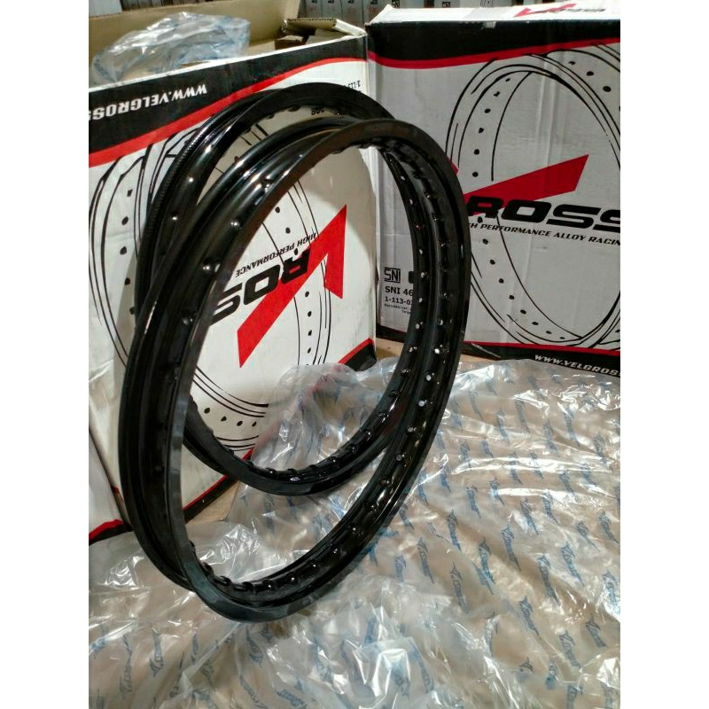 Jual Velg alloy v rossi 17 x 140 hitam glossy/ kilat | Shopee Indonesia