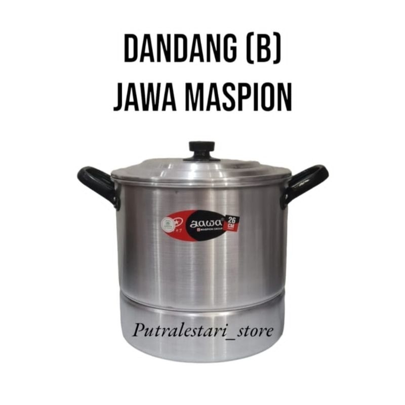 Jual Dandang B Alumunium Jawa Maspion 24 Cm 26 Cm 28 Cm Langseng