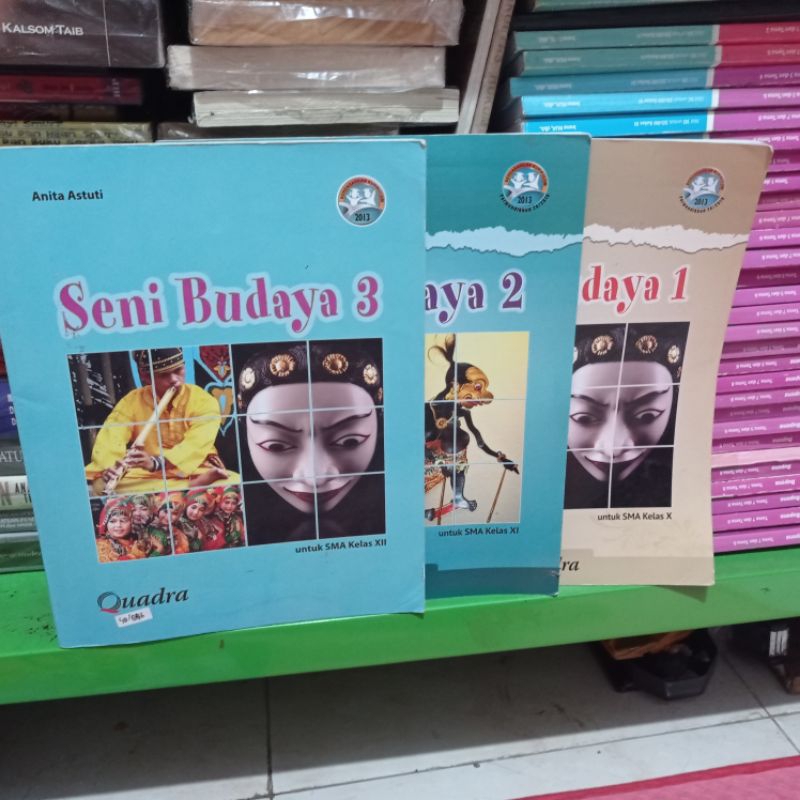Jual buku bekas kurikulum 2013 edisi revisi SENI BUDAYA UNTUK SMA / MA ...