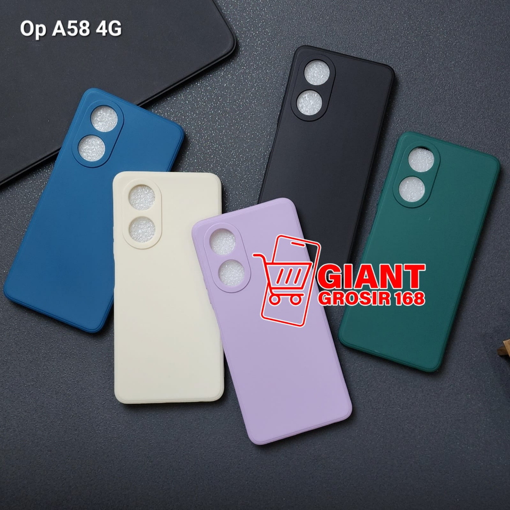 ESTH® Cover per Oppo A58 4G con Custodia per Fotocamera Scorrevole e Supporto ad Anello [Custodia Paraurti Compatibile con Supporto Magnetico per Auto], Rosso