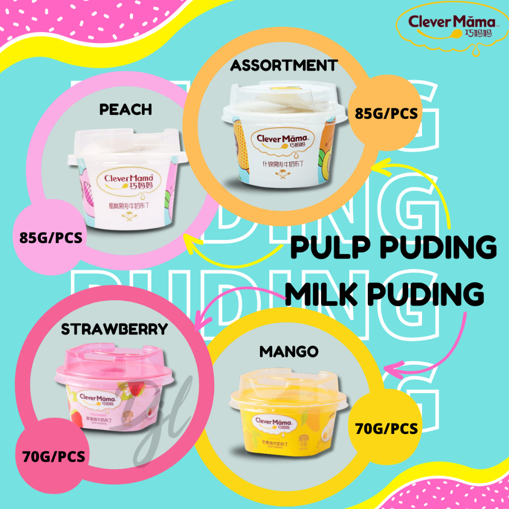 Jual Clever Mama Milk Pudding Jelly Susu Import Dengan Rasa Mangga