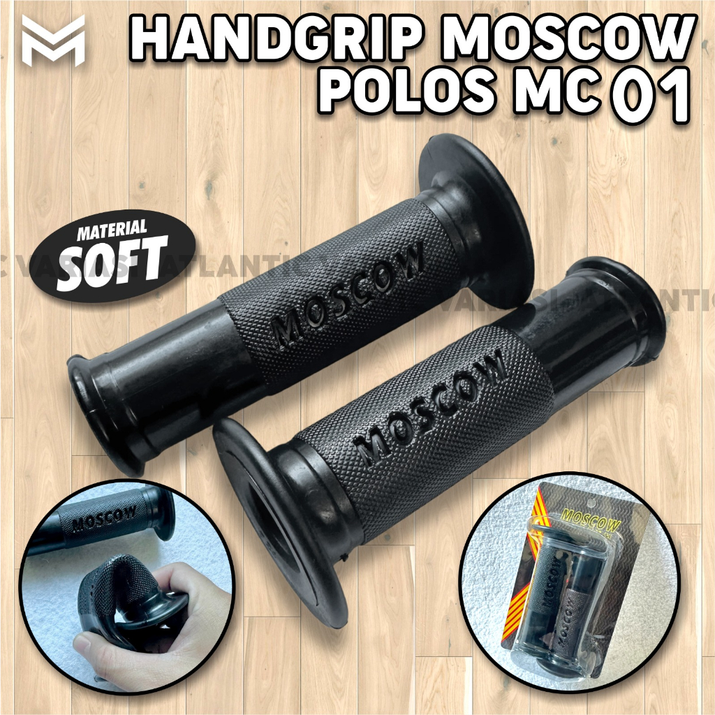 Jual Handgrip Grip Moscow Grip Gagang Stir Motor Qualitytebal Karet