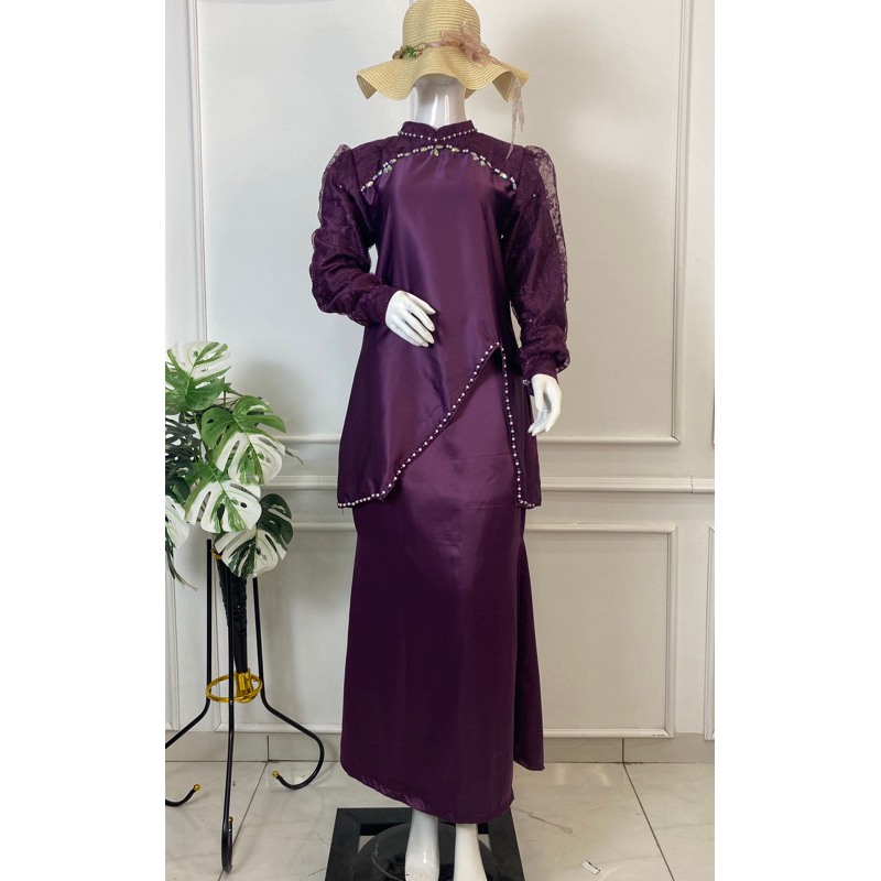 Dress melayu modern best sale