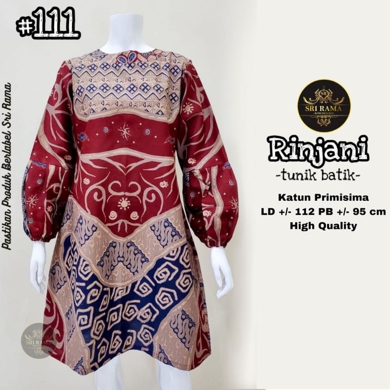 Jual Batik Wanita Terbaru Rinjani#111 by Sri rama | Shopee Indonesia