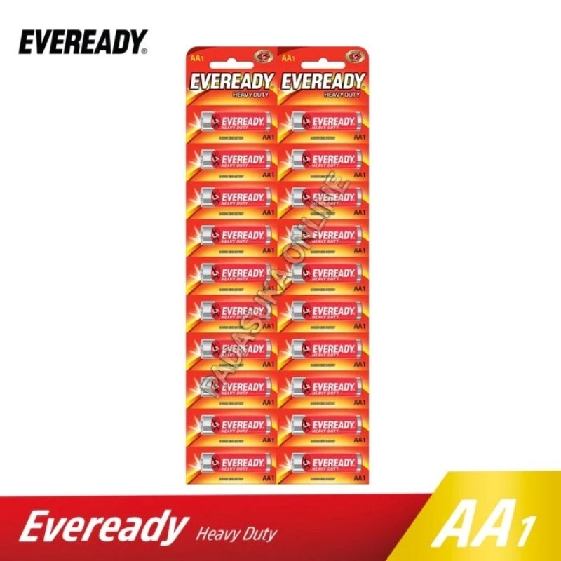 Jual BATREI EVEREADY ORIGINAL AA / BATERAI EVEREADY A2 / BATRAI ...