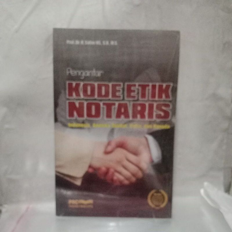 Jual Buku Pengantar KODE ETIK NOTARIS | Shopee Indonesia