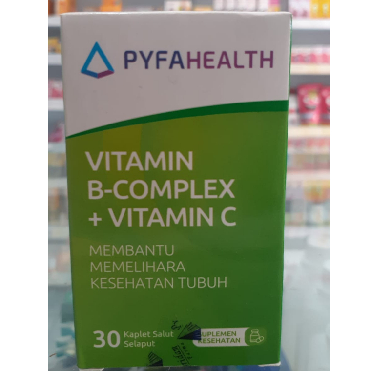 Jual Pyfahealth Vitamin B Complex + Vitamin C Memelihara Kesehatan ...