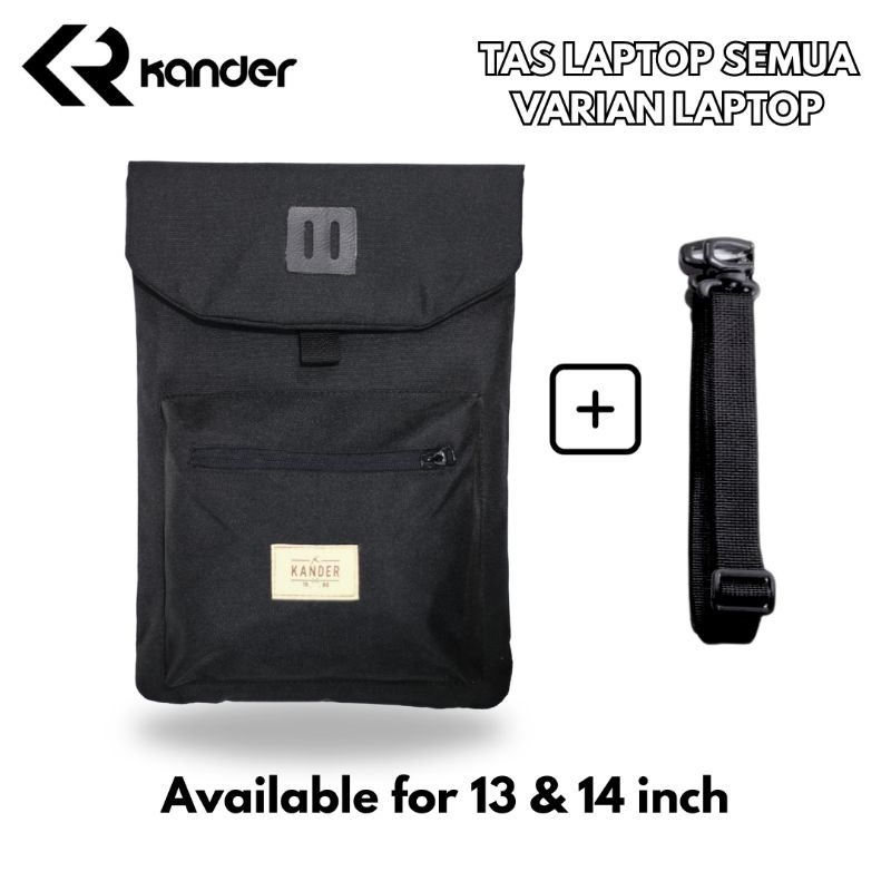 Tas Laptop Bisa Selempang dan Jinjing Waterproof 13 14 15 Inch Mahoo  Triangle