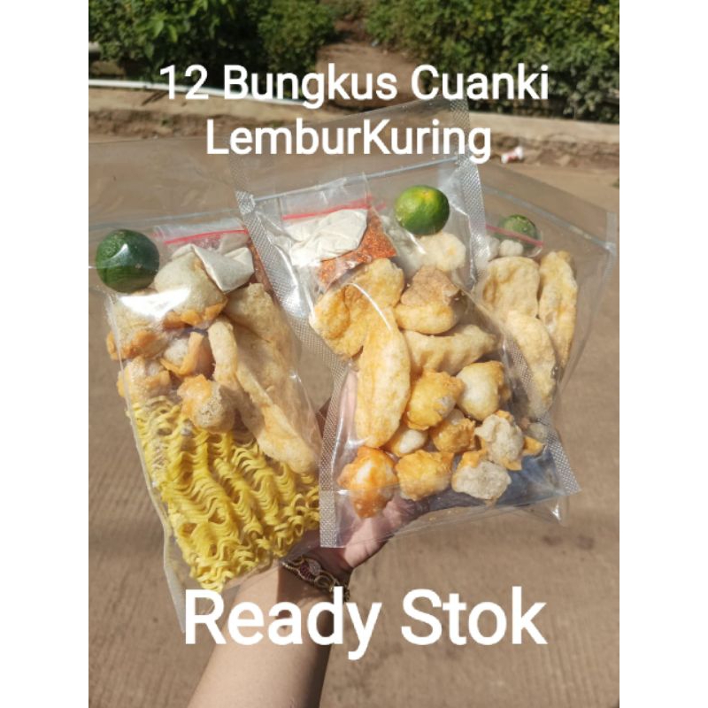 Jual Ready Stok Cuanki Instan Lemburkuring Paket Jualan Paket