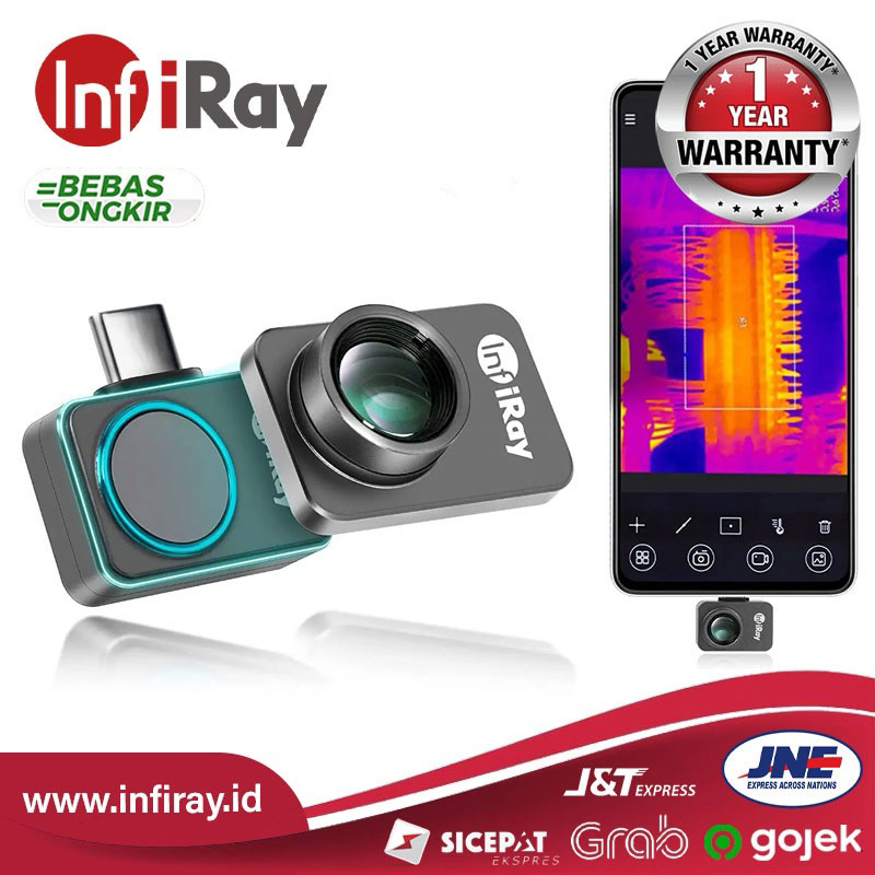 Jual P2 Pro with Macro Lens Infra Red Thermal Camera Shopee