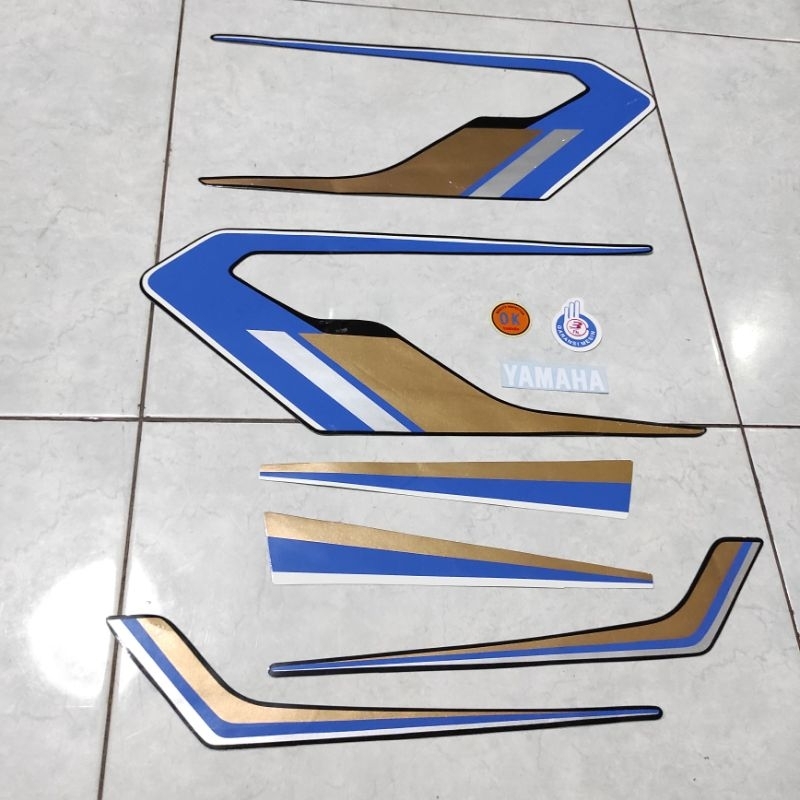 Jual stiker stripping striping decal graphic Yamaha RX Special spesial ...