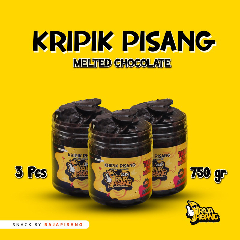 Jual Kripik Pisang Coklat Lumer Raja Pisang Shopee Indonesia