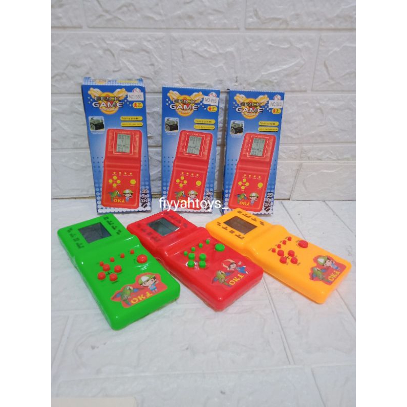 Jual MAINAN ANAK Brick Game - MAINAN JADUL GAMEBOY GAMEBOT | Shopee