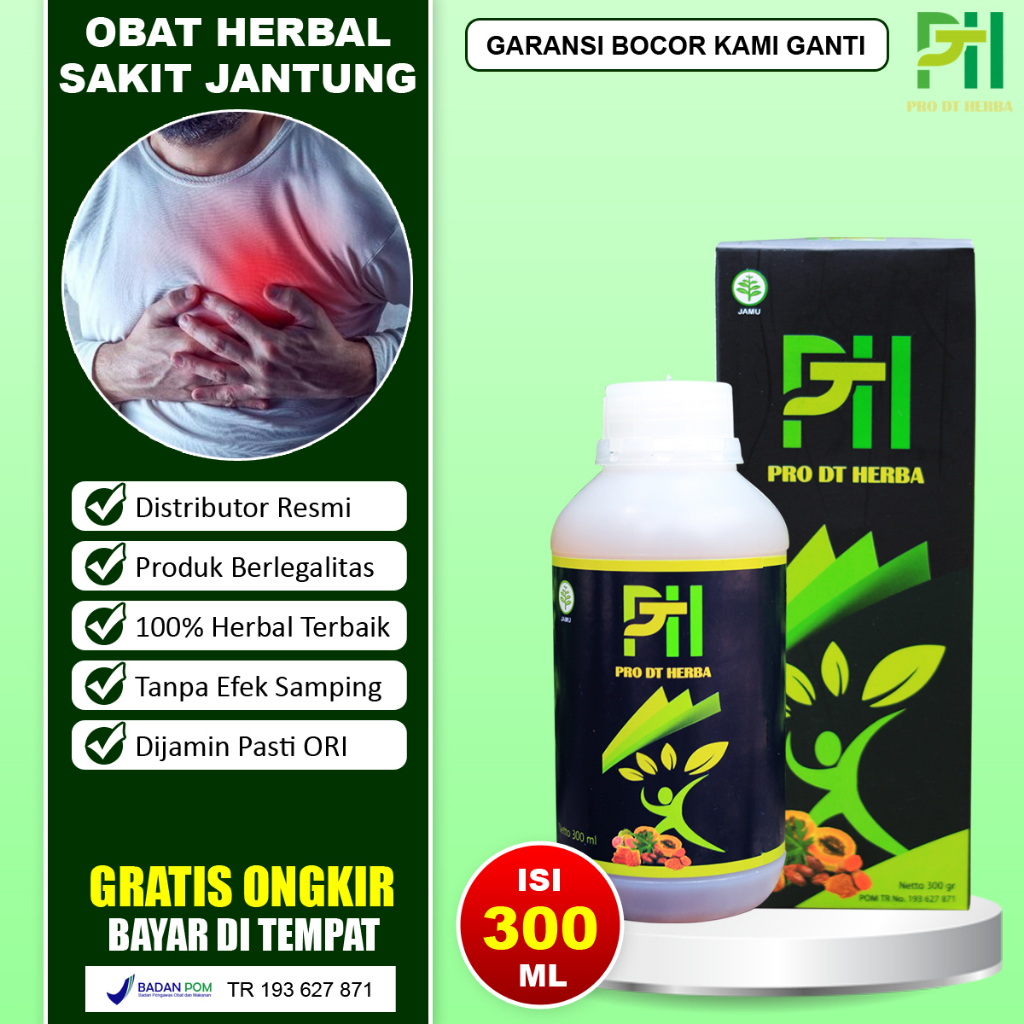 Jual Obat Jantung Herbal Jantung Bengkak Berdebar Lemah Koroner Bocor