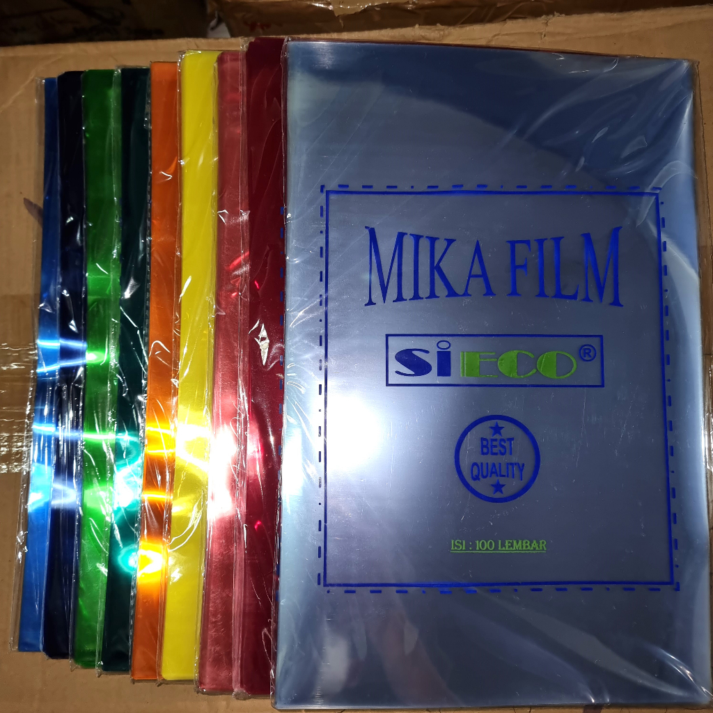 Jual Plastik Mika Film Sieco Folio / Cover Jilid F4 | Shopee Indonesia