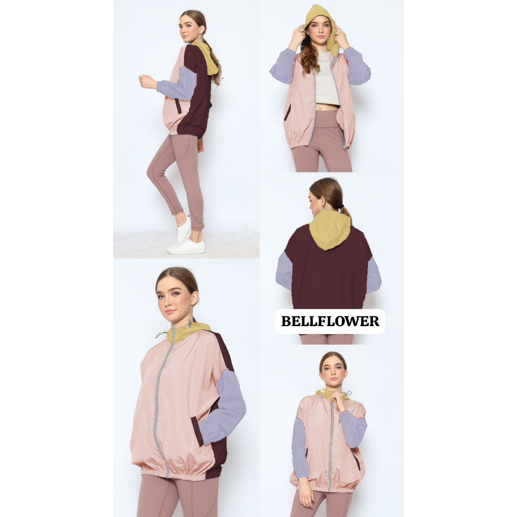 Jual SALE JAKET COLORBLOCK JACKET COLOR BLOCK JACKET PARASUT WANITA ...