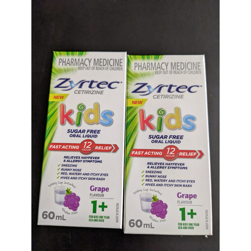 Jual zyrtec kids oral liquid grape 60ml Shopee Indonesia