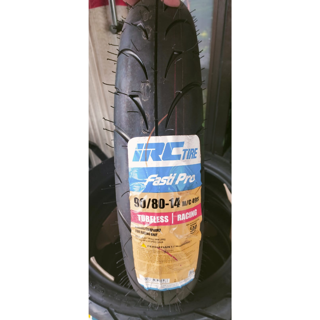 Jual Ban luar tubeless IRC fasti pro & IRC fasti2 & FDR mp27 90/80 Ring ...