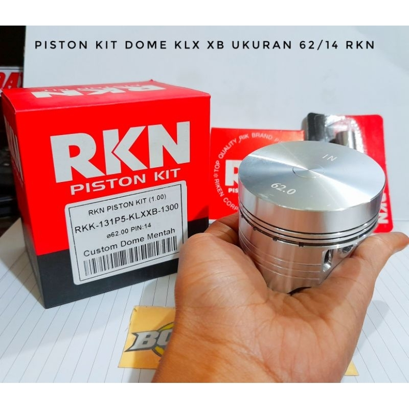 Jual PISTON KIT KLX XB DIAMETER 61/62/63/64/65 PIN 14 RKNBOYRENK