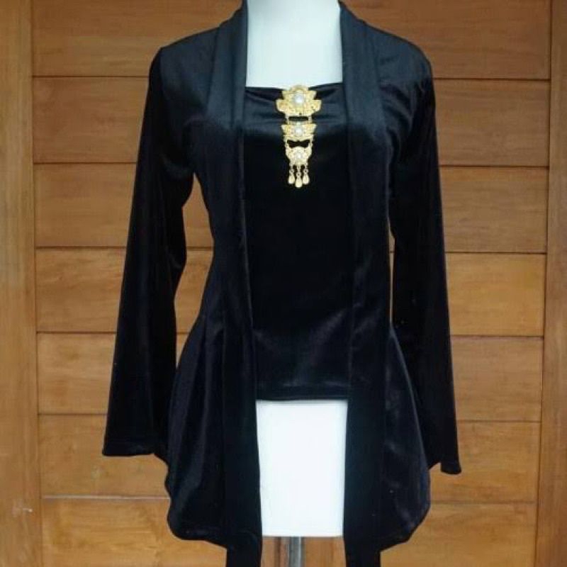 Jual KEBAYA KUTUBARU ADAT JAWA POLOS BLUDRU | Shopee Indonesia