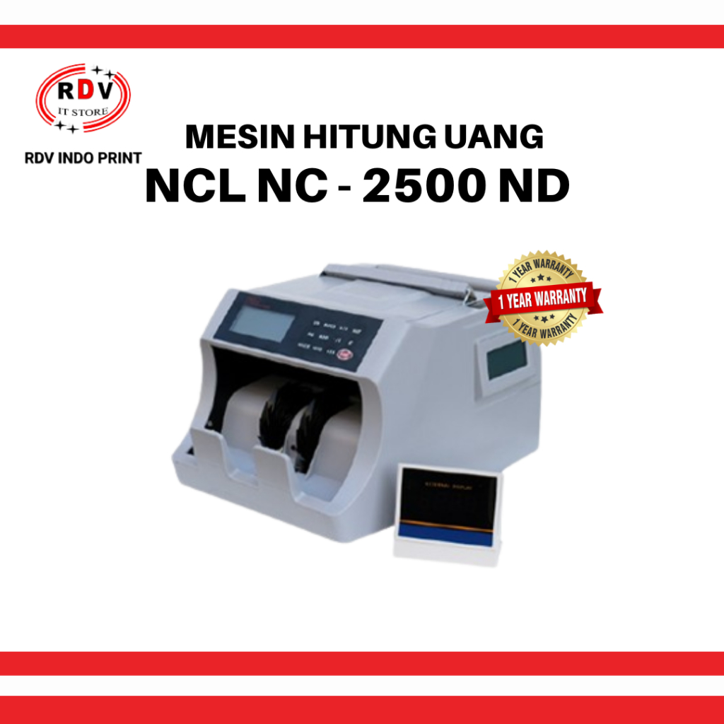 Jual Mesin Hitung Uang Ncl Nc Nd Shopee Indonesia