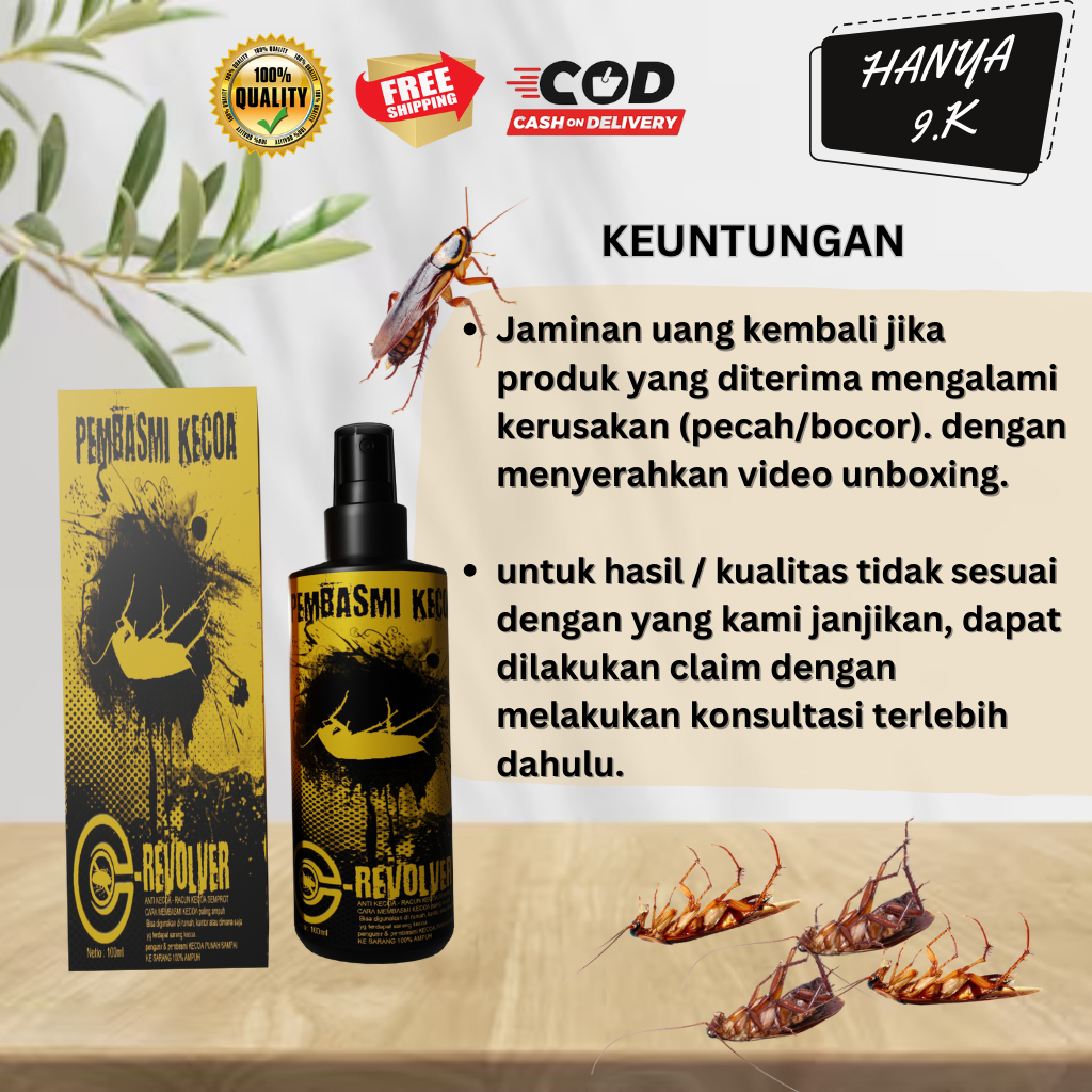 Jual RACUN KECOA DAN SEMUT - RACUN SIAP PAKAI SUPER AMPUH 100% | Shopee ...