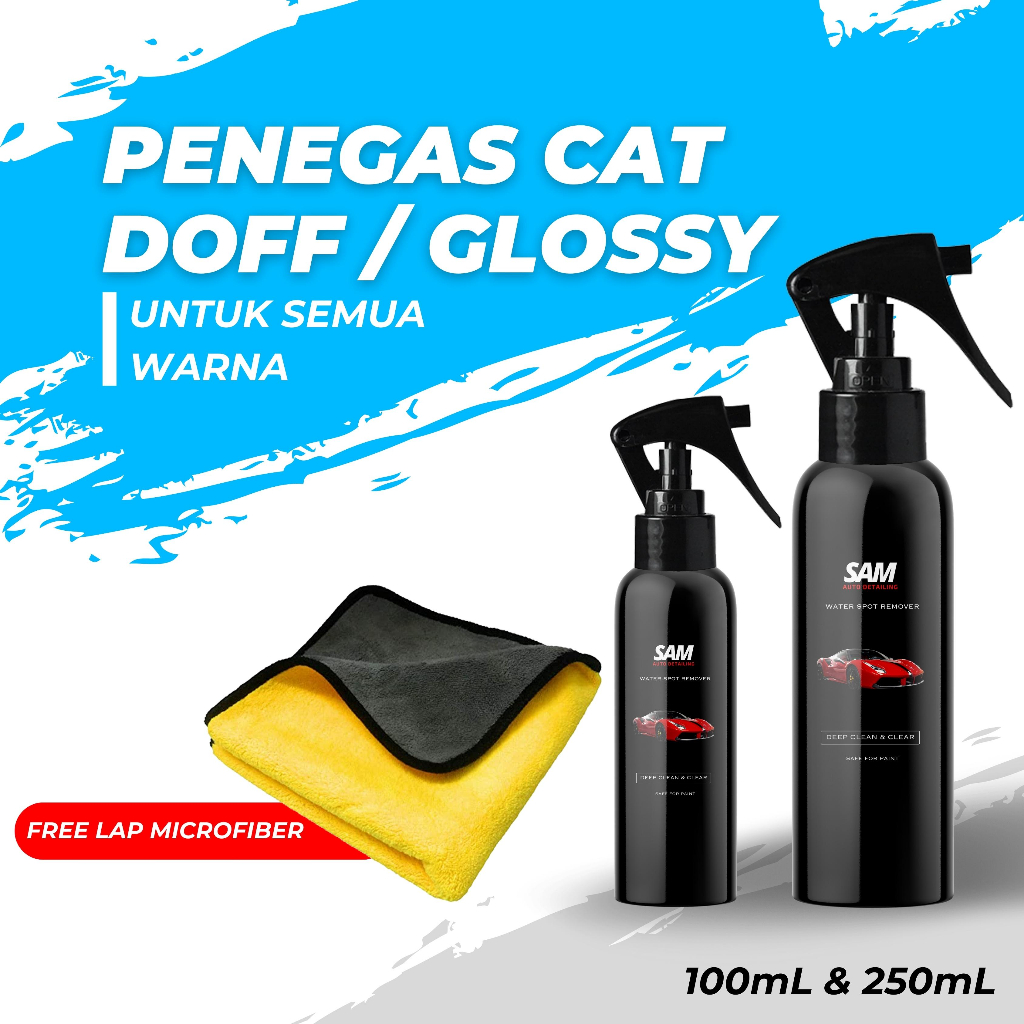Jual Pengkilap Body Motor Doff dan Glossy / Penegas Cat Doff dan Glossy / Instant Coating by Sam
