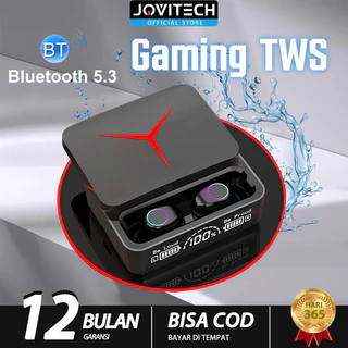 Jovitech TWS M90 Pro Earphone Low Latency Gaming Wireless Bluetooth Headset HIFI Stereo Sound Music With LED Digital Display Headphone - T57