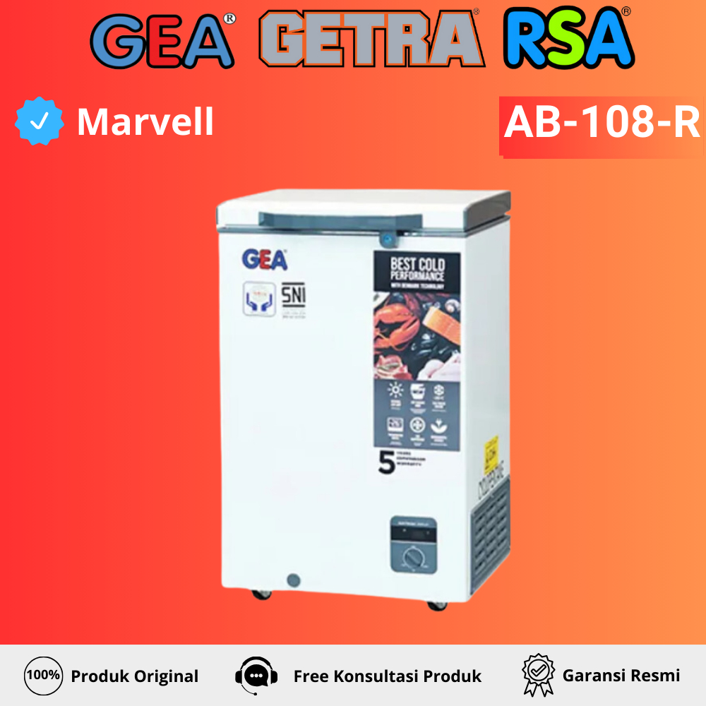 Jual Chest Freezer Box Gea Ab R Chest Freezer Liter Garansi Resmi Shopee Indonesia