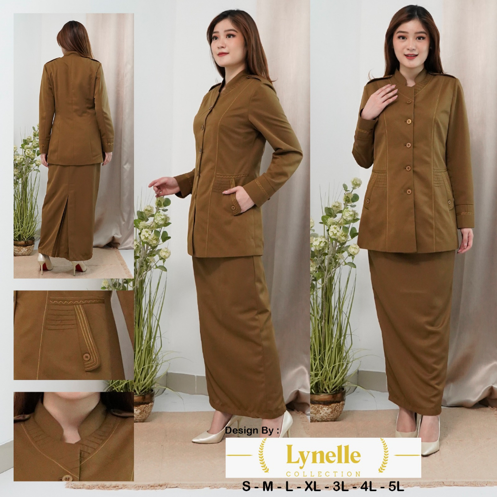 Jual Jas Wanita Blazer Lynelle Collection Setelan Rok A / LEBAR atau ...