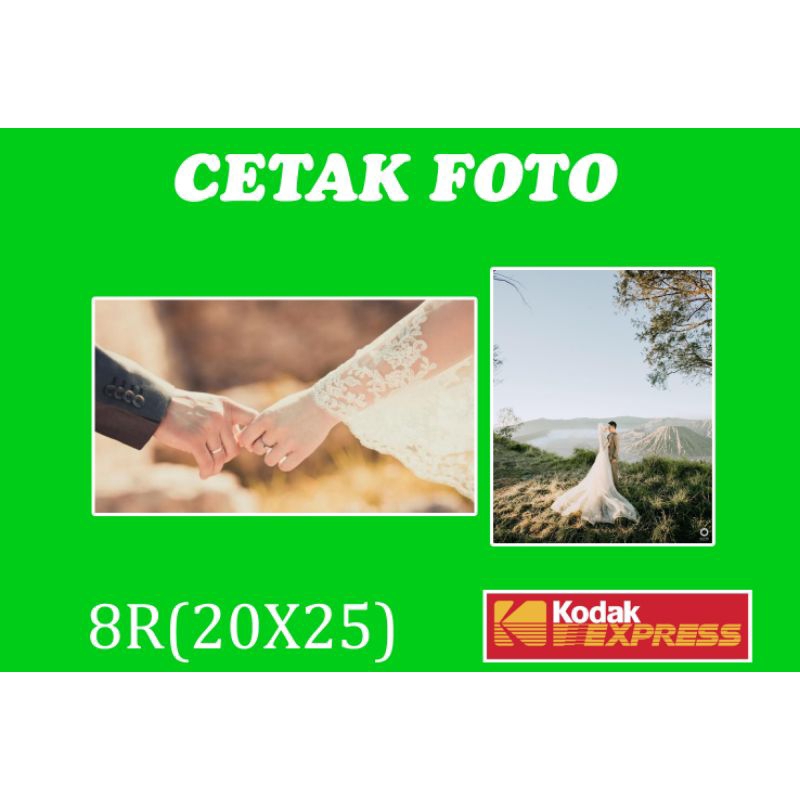 Jual Cetak Foto Laminasi Ukuran 8r Mesin Lab Kodak Shopee Indonesia