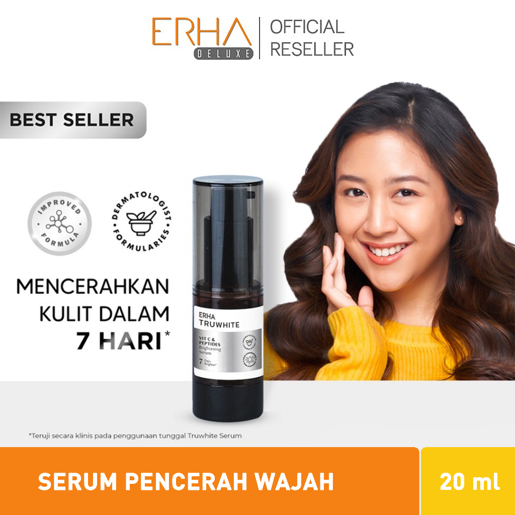 Jual ERHA Truwhite Vitamin C Brightening Serum 20 ml Serum Pencerah