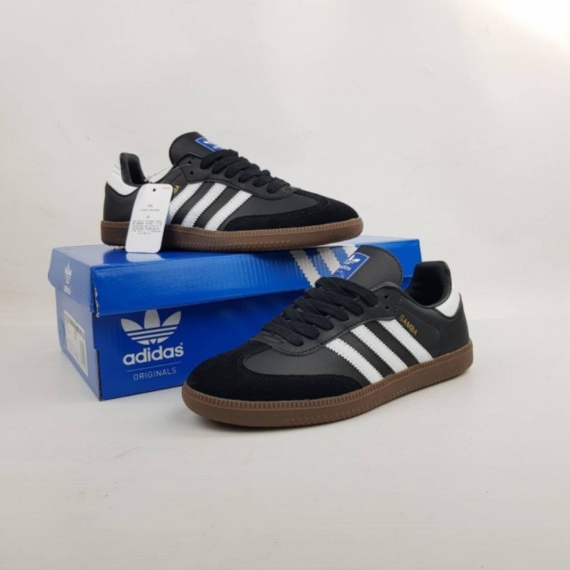 Jual Adidas Samba Vegan Black Gum | Shopee Indonesia