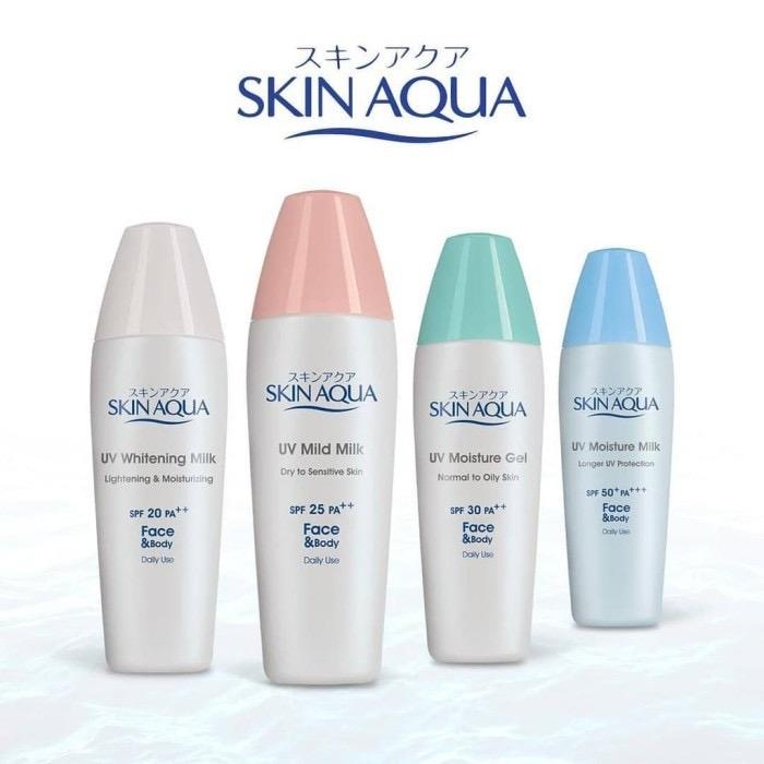 Jual Skin Aqua UV Moisture Milk SPF 50 PA Whitening Milk SPF