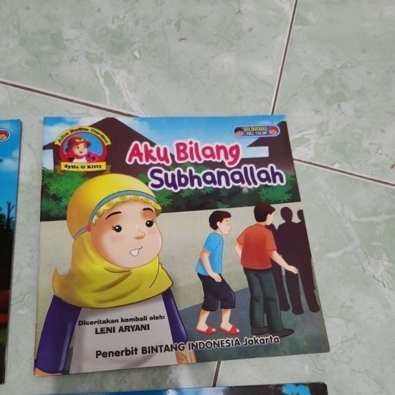 Jual Buku Cerita Anak Seri Islami Bilingual Bergambar Full Colour ...