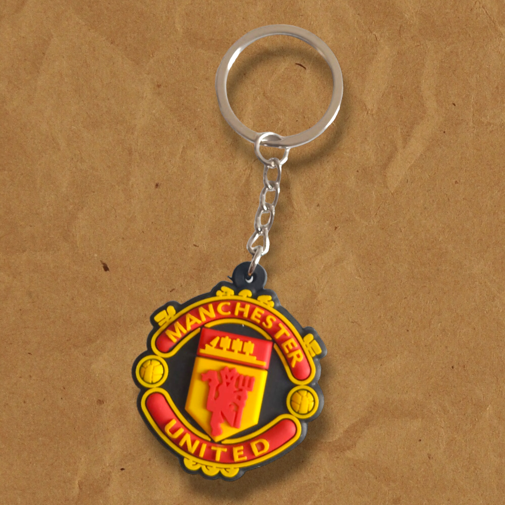 Jual Keychain Karet Logo MANCHESTER UNITED | Shopee Indonesia