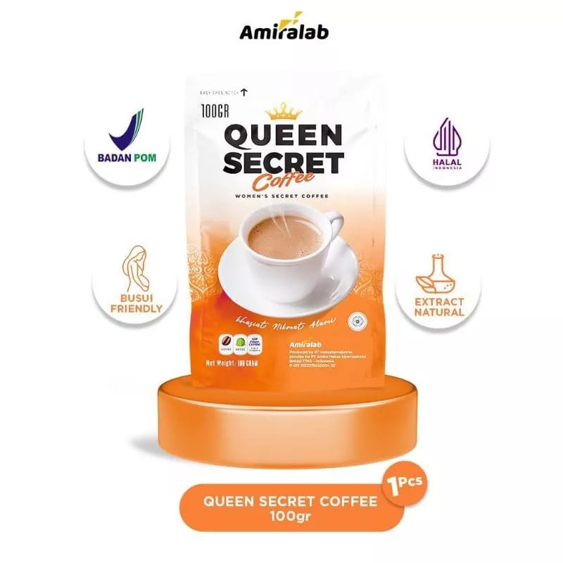 Jual Paling Ampuh Queen Secret Coffee Kopi Melancarkan Haid By Amiralab Shopee Indonesia 3604