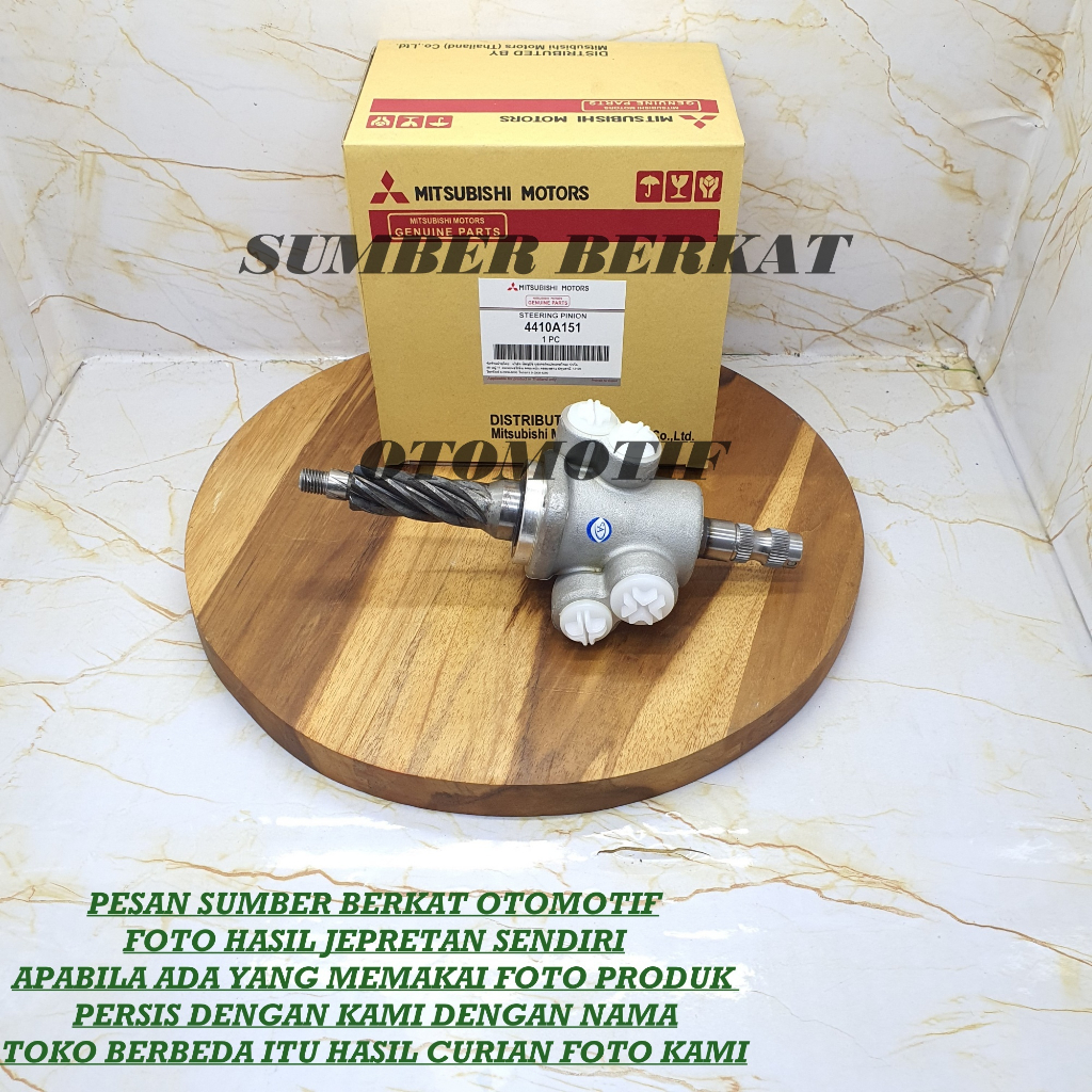 Jual PINION STEERING ASSY WORM STEERING RACK PAJERO SPORT TRITON