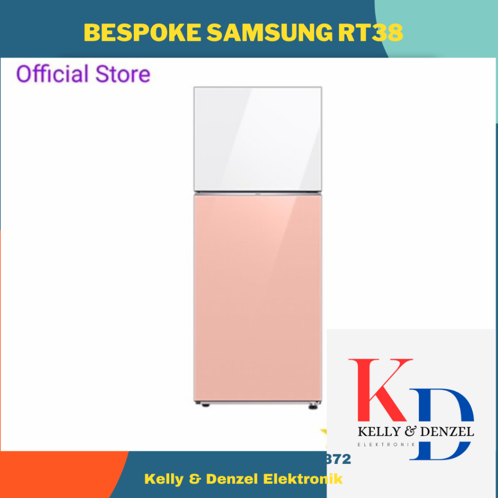 Jual Samsung RT42 Kulkas BESPOKE Ungkep 2 Pintu RT42CB66408CSE 415 L ...