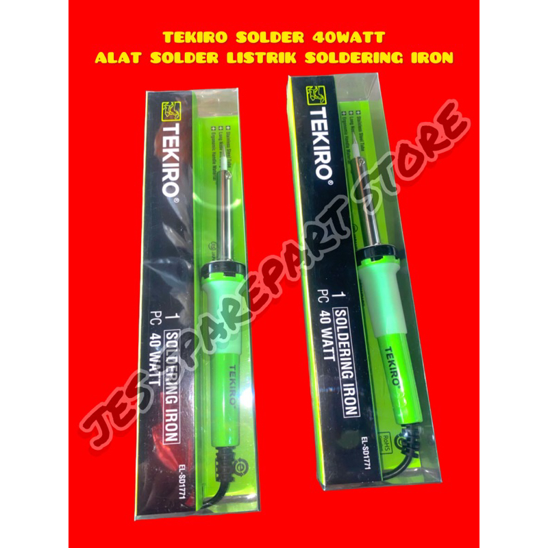 Jual Solder Tekiro Watt Lurus Soldering Iron Tekiro Shopee Indonesia